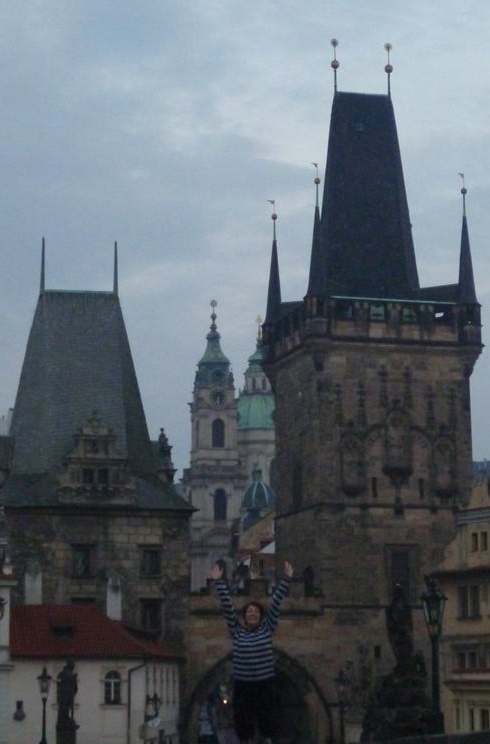 20140910 Jumping Prague Castle